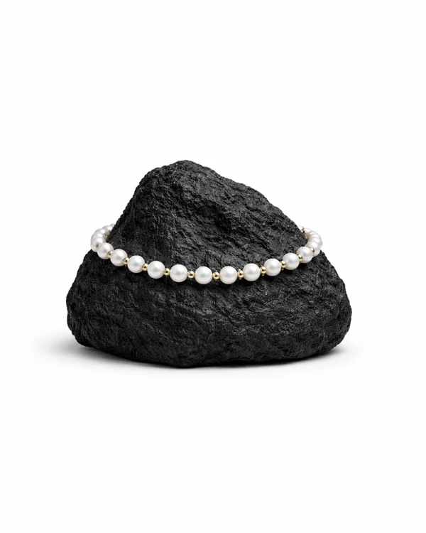 Pulseira Feminina Pérolas da Ilha Lemúria