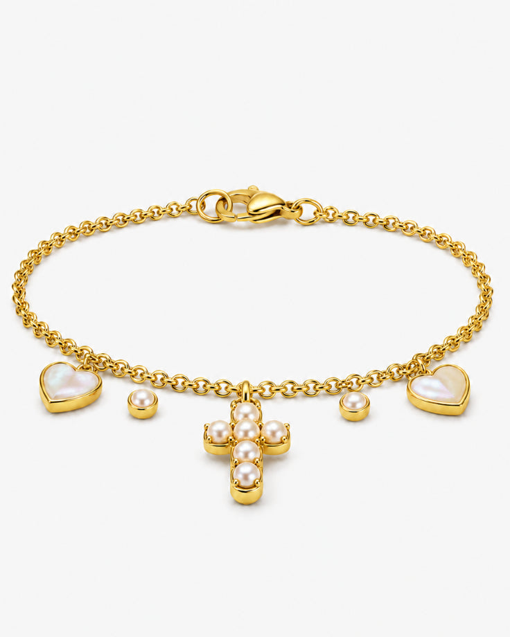 Pulseira Madre Pérola da Ilha de Madagascar